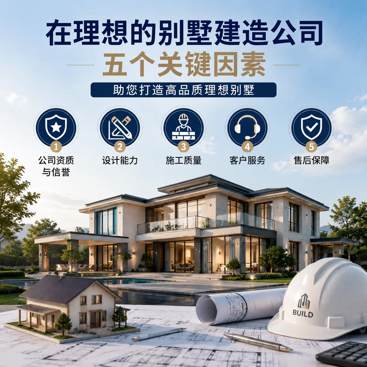 在 江苏 找到理想别墅建造公司的五个关键因素