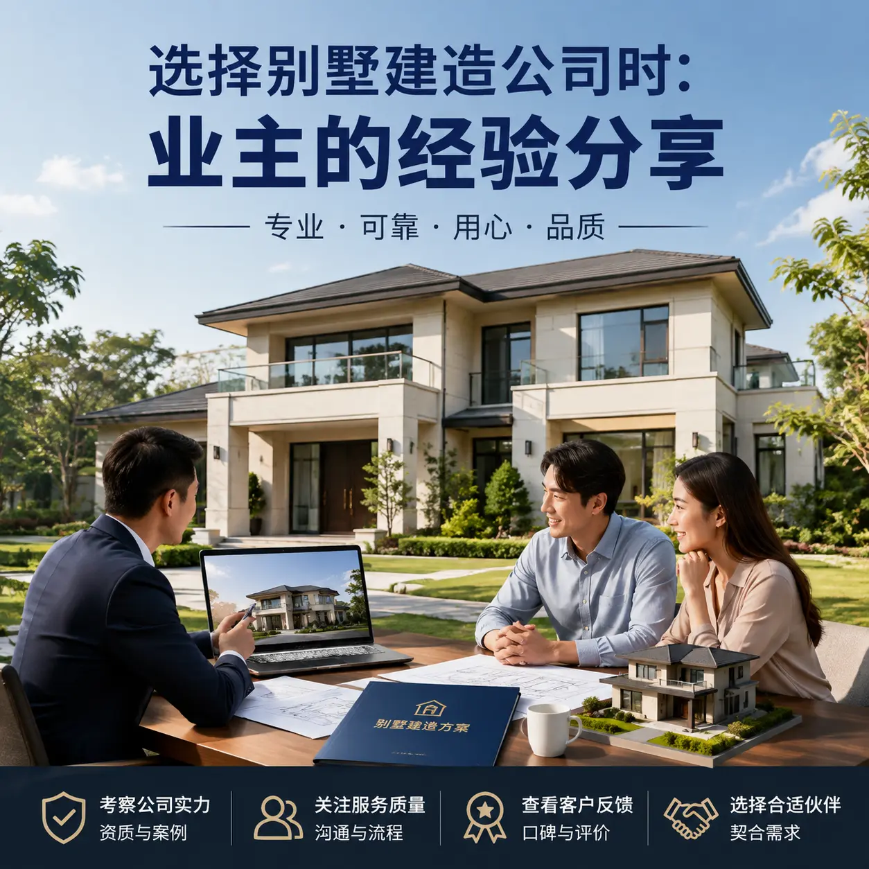 选择别墅建造公司时： 江苏 业主的经验分享