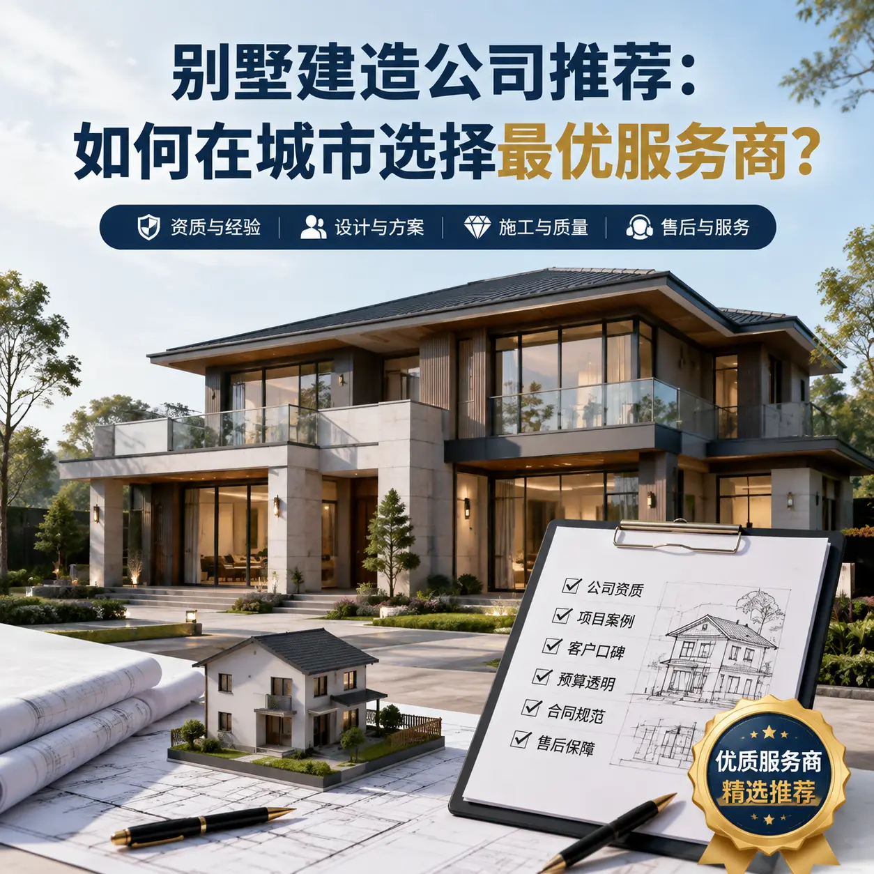 别墅建造公司推荐:如何在 江苏 选择最优服务商?