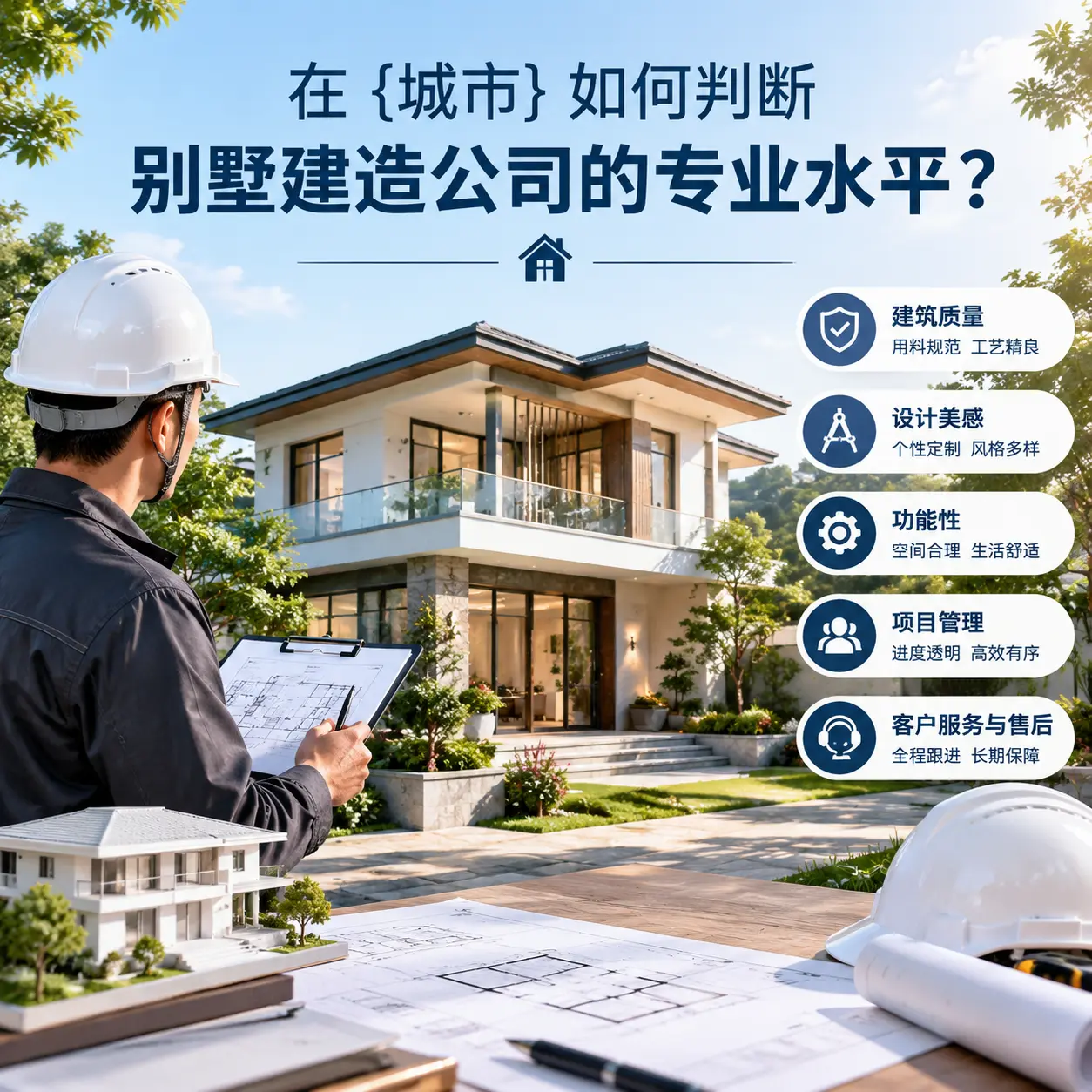在 江苏 如何判断别墅建造公司的专业水平?