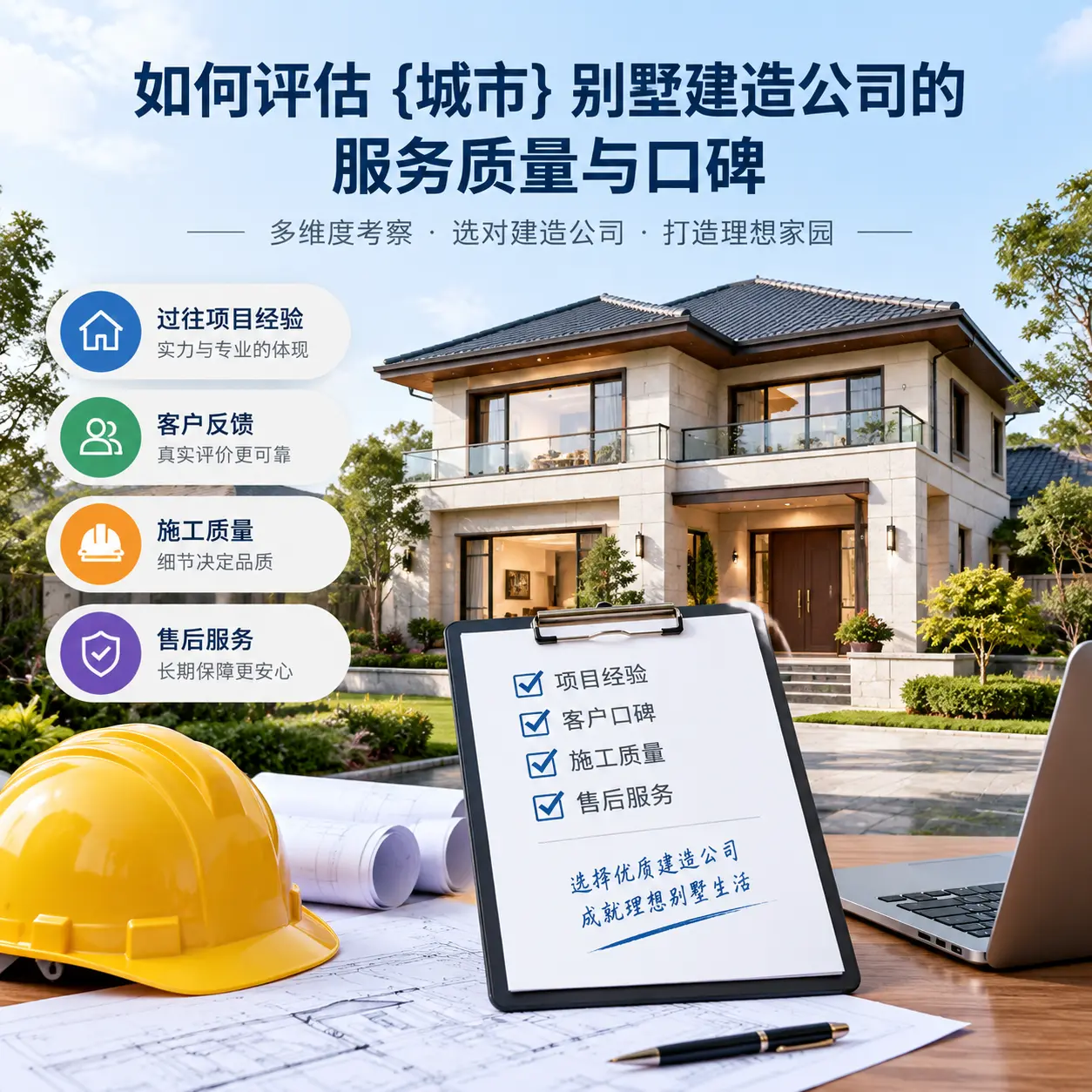 如何评估 江苏 别墅建造公司的服务质量与口碑