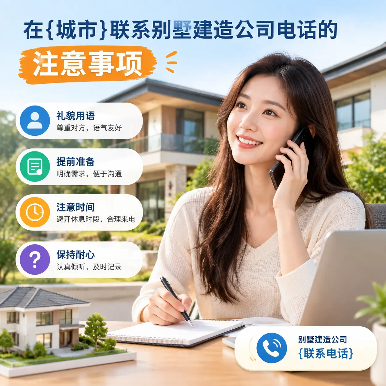 在江苏联系别墅建造公司电话的注意事项