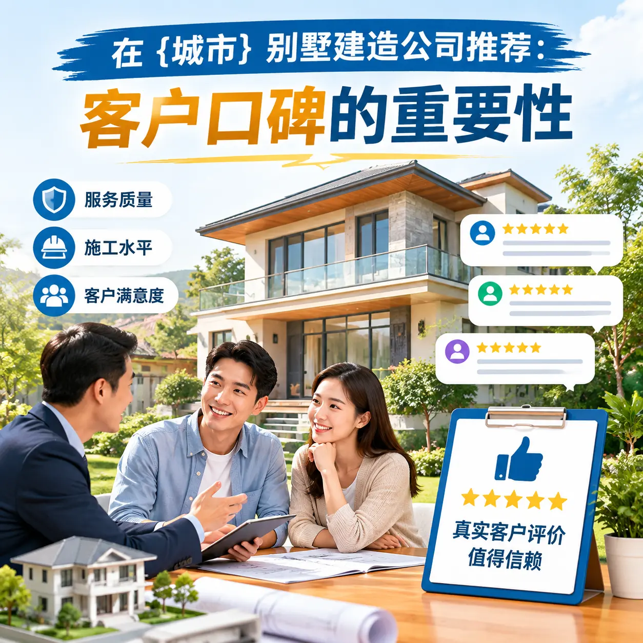 在 江苏 别墅建造公司推荐：客户口碑的重要性
