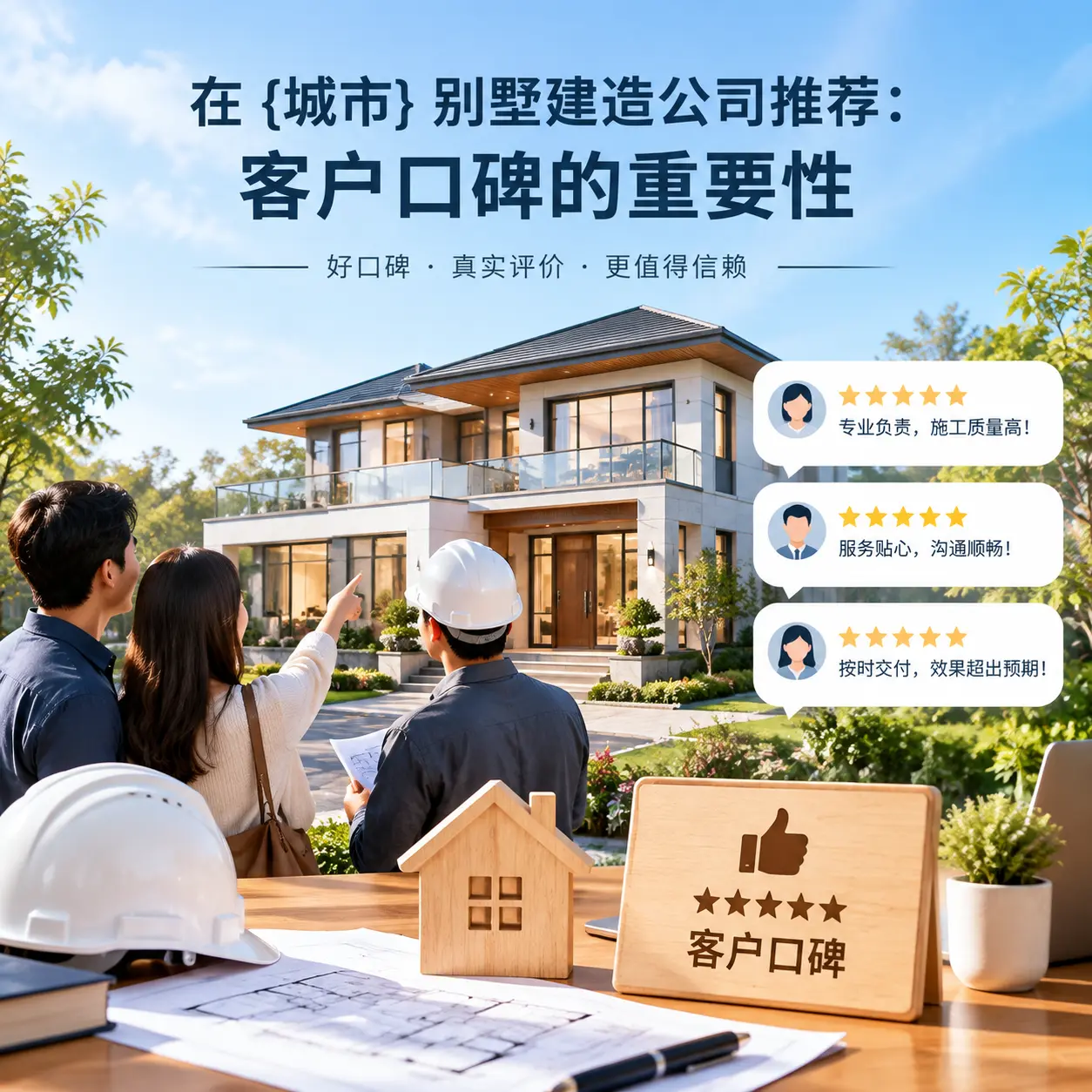 在 江苏 别墅建造公司推荐：客户口碑的重要性