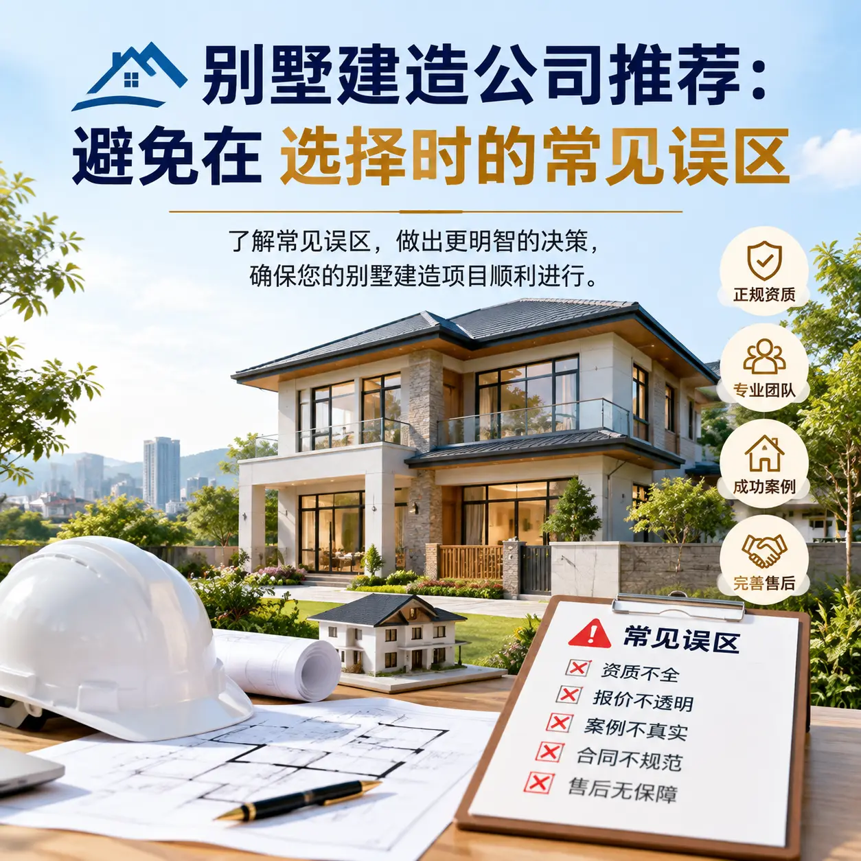 别墅建造公司推荐：避免在 江苏 选择时的常见误区