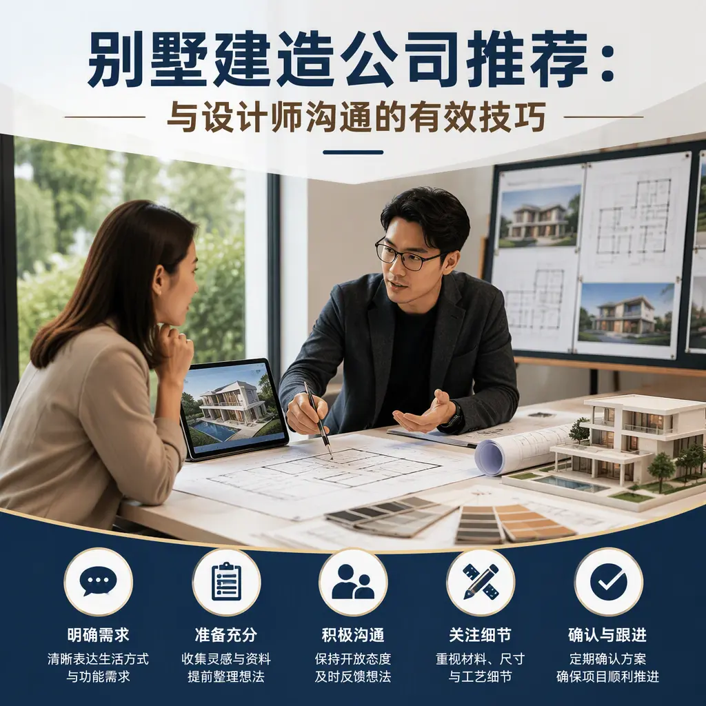 别墅建造公司推荐：与设计师沟通的有效技巧在 江苏