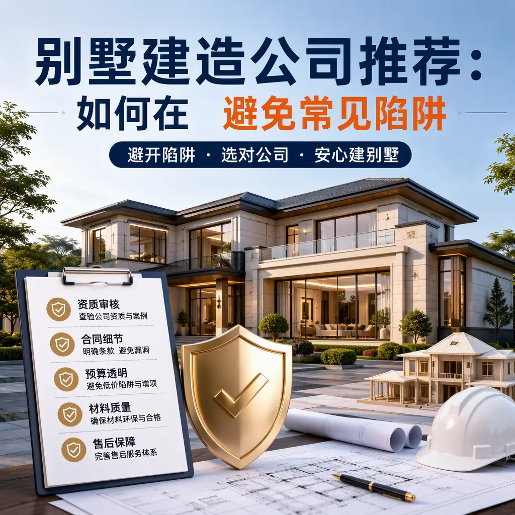 别墅建造公司推荐：如何在 江苏 避免常见陷阱