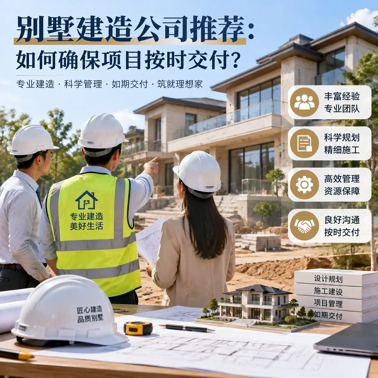 别墅建造公司推荐:如何确保项目按时交付?