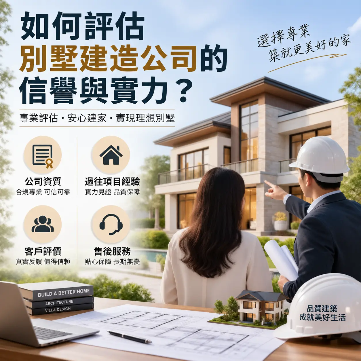 如何评估 江苏 别墅建造公司的信誉与实力?