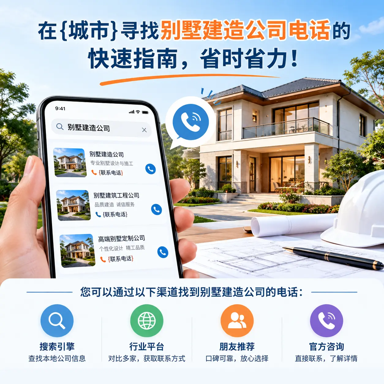 在江苏寻找别墅建造公司电话的快速指南，省时省力！