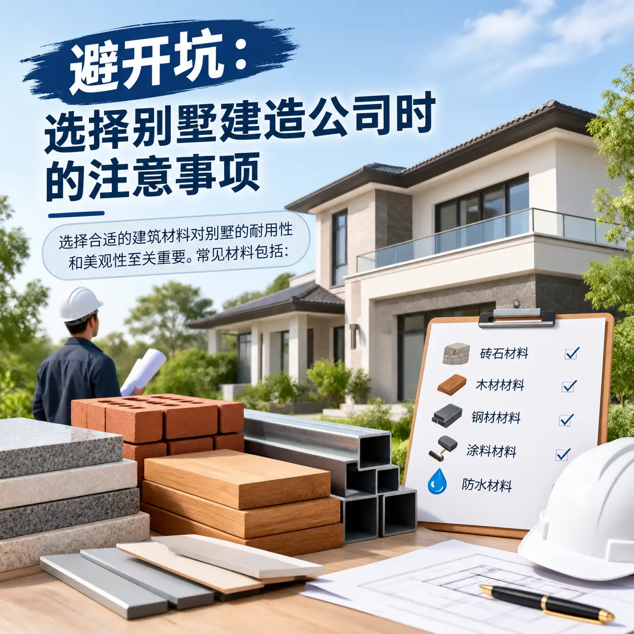 避开坑:选择 江苏 别墅建造公司时的注意事项