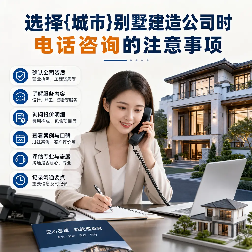 选择江苏别墅建造公司时，电话咨询的注意事项