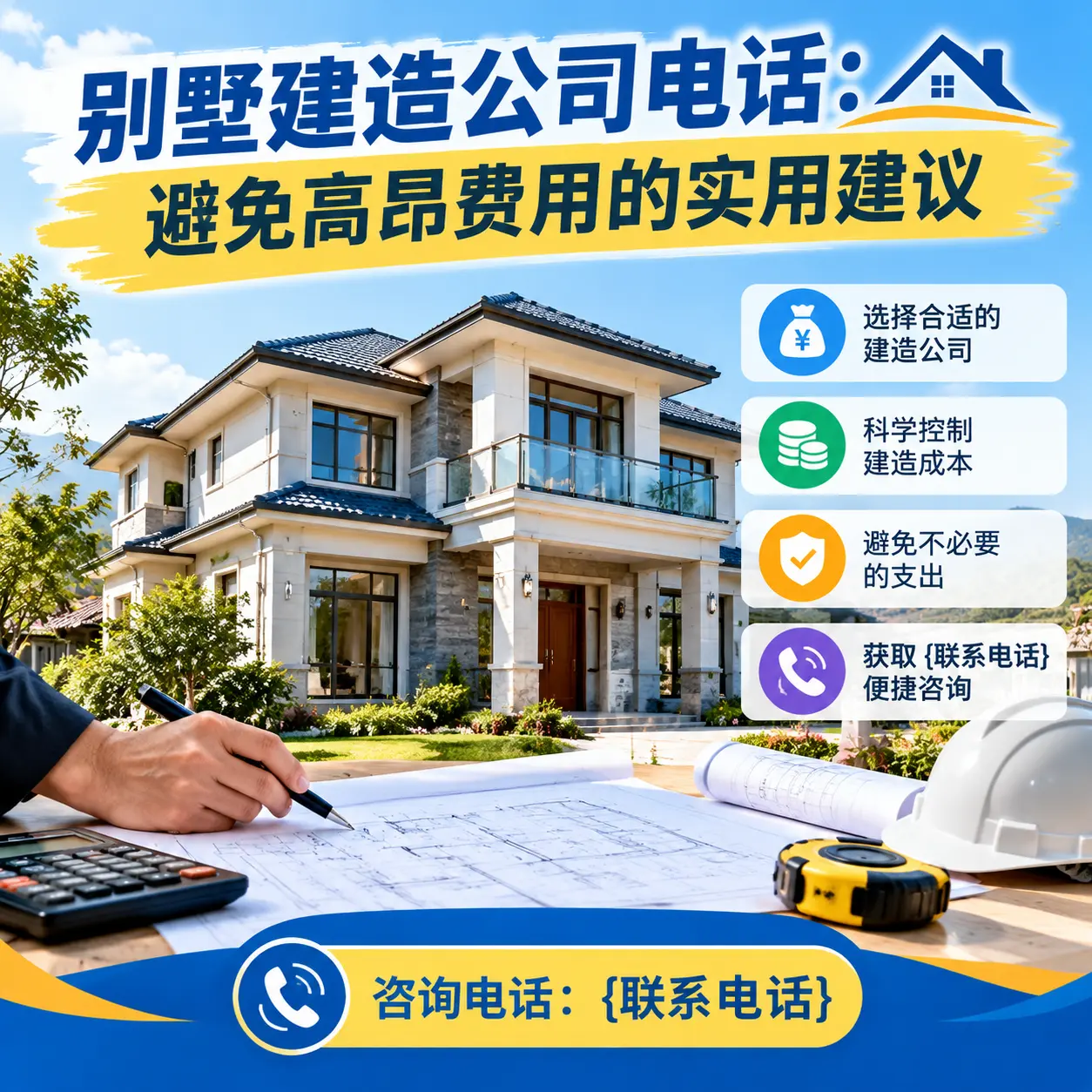 江苏别墅建造公司电话:避免高昂费用的实用建议