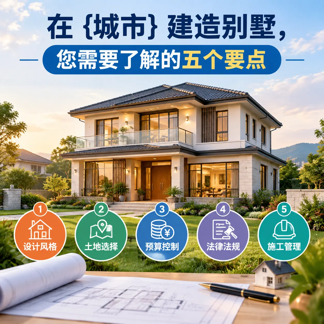 在 江苏 建造别墅,您需要了解的五个要点