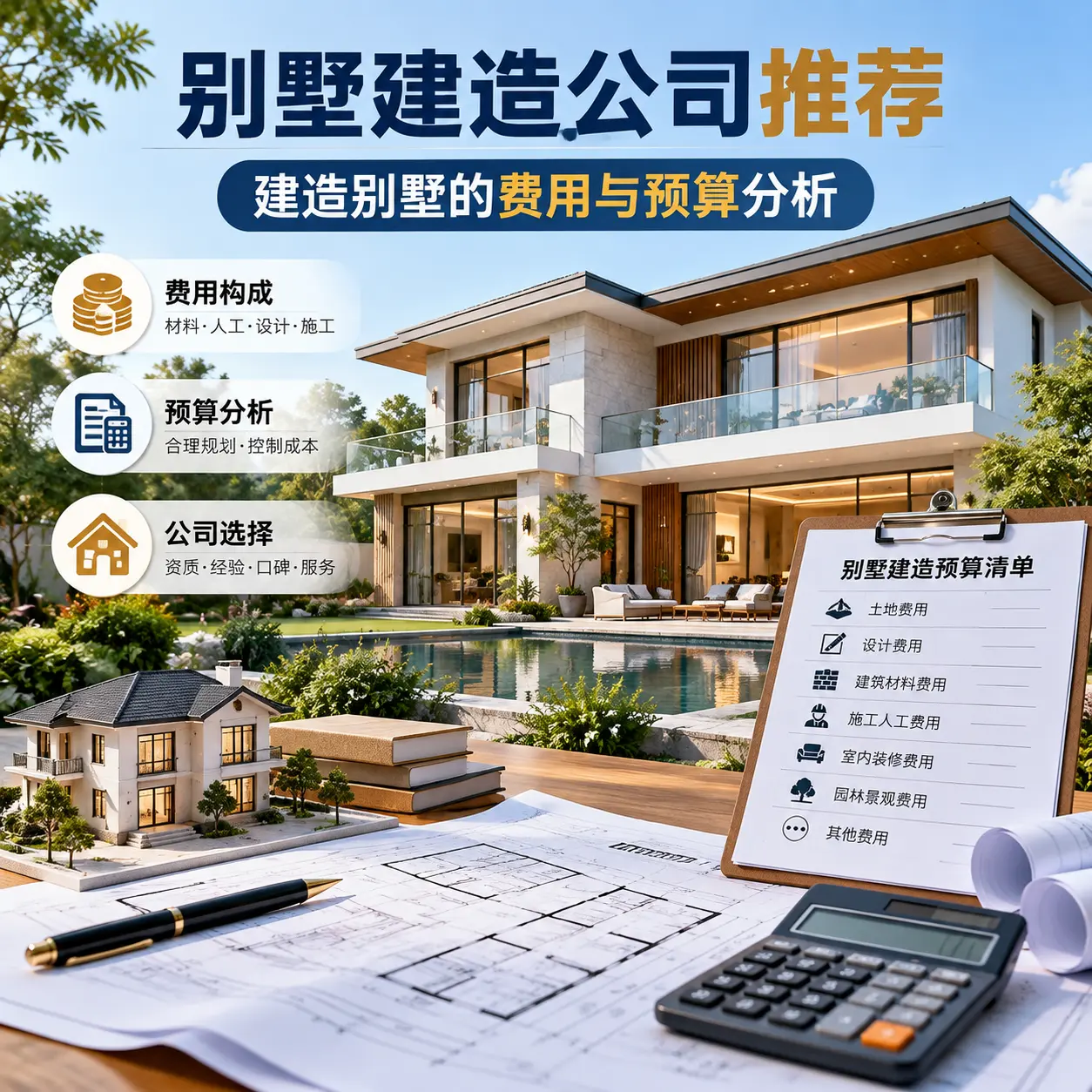 别墅建造公司推荐： 江苏 建造别墅的费用与预算分析