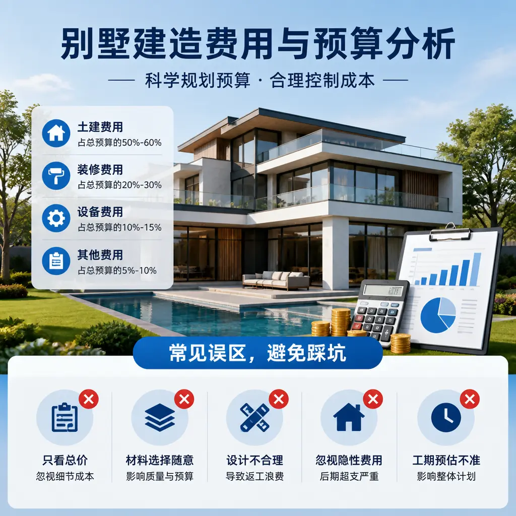 别墅建造公司推荐： 江苏 建造别墅的费用与预算分析