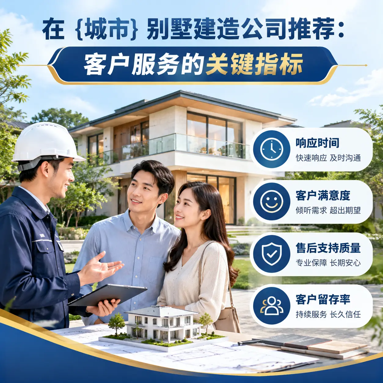 在 江苏 别墅建造公司推荐：客户服务的关键指标