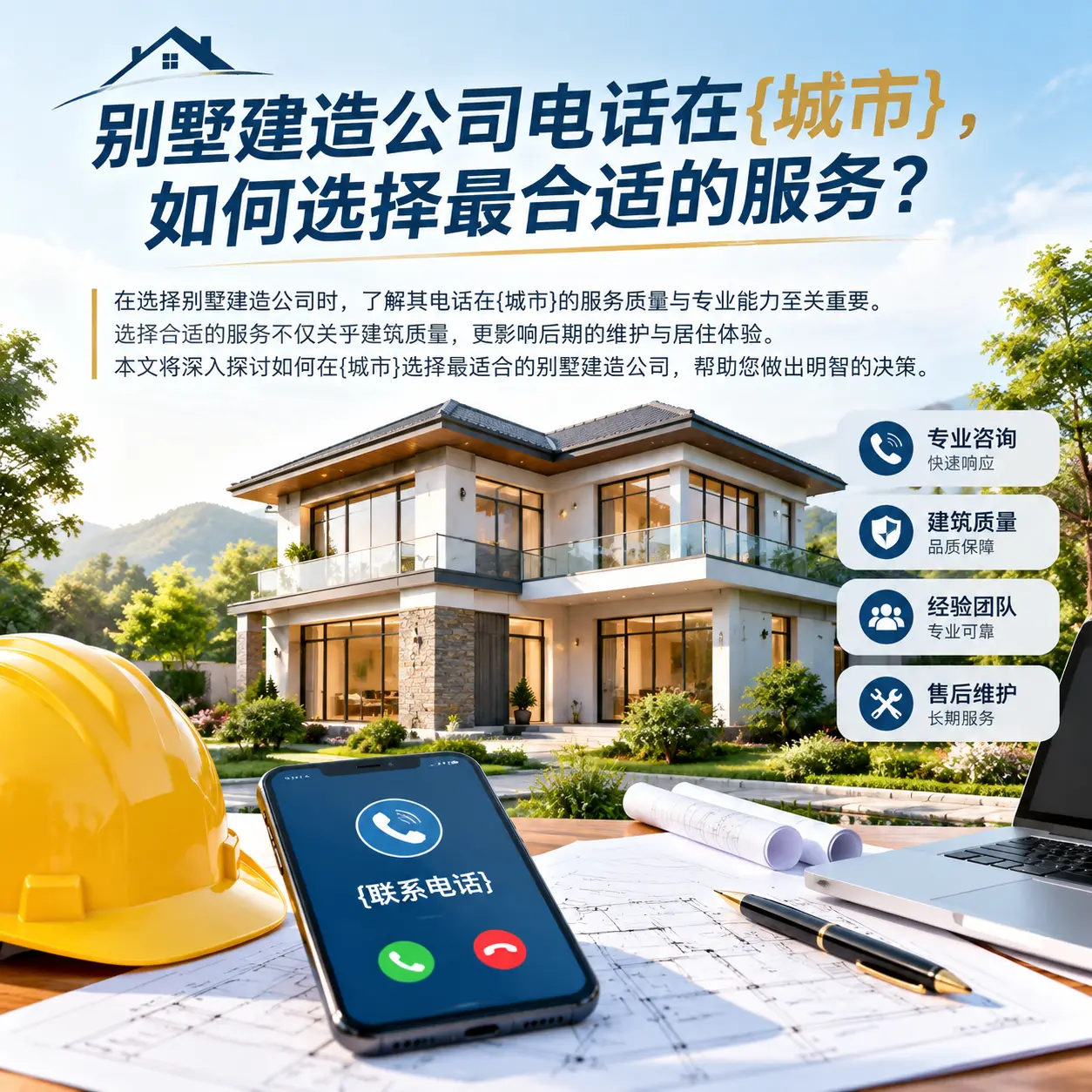 别墅建造公司电话在江苏，如何选择最合适的服务？