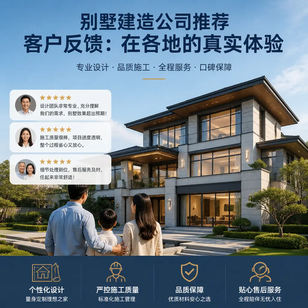 别墅建造公司推荐的客户反馈：在 江苏 的真实体验