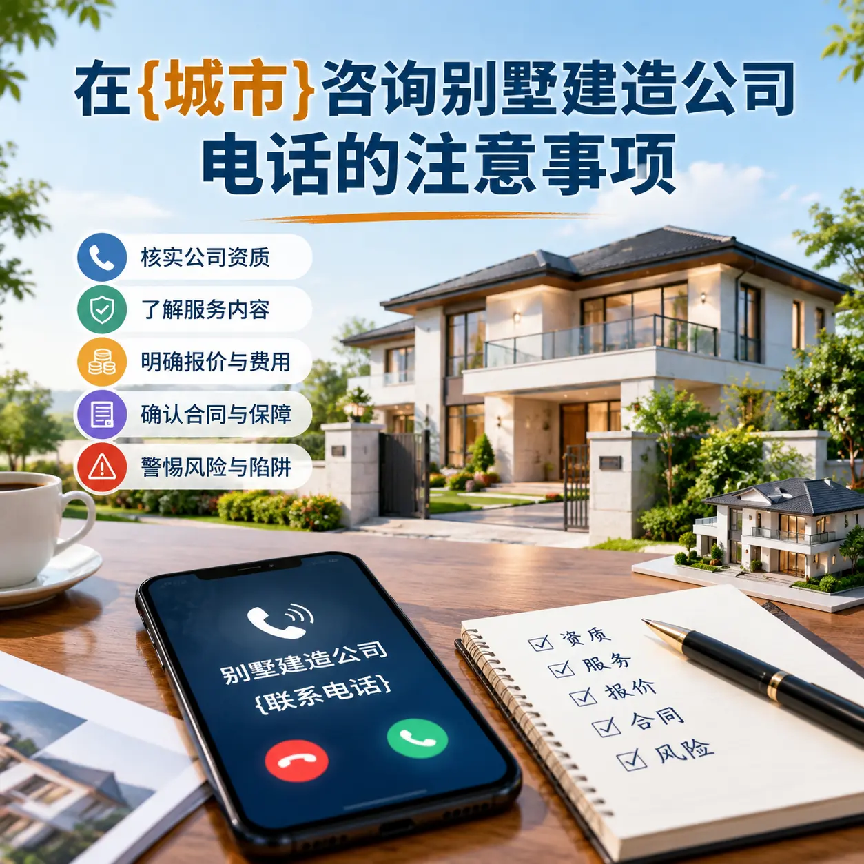 在江苏咨询别墅建造公司电话的注意事项