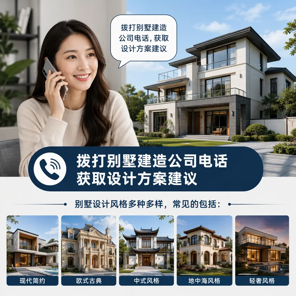 拨打江苏别墅建造公司电话，获取设计方案建议