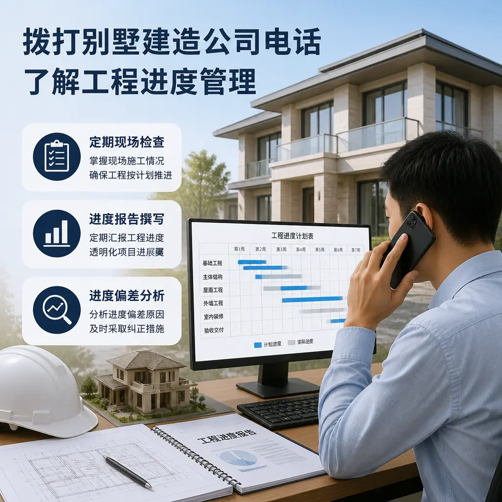 拨打江苏别墅建造公司电话，了解工程进度管理