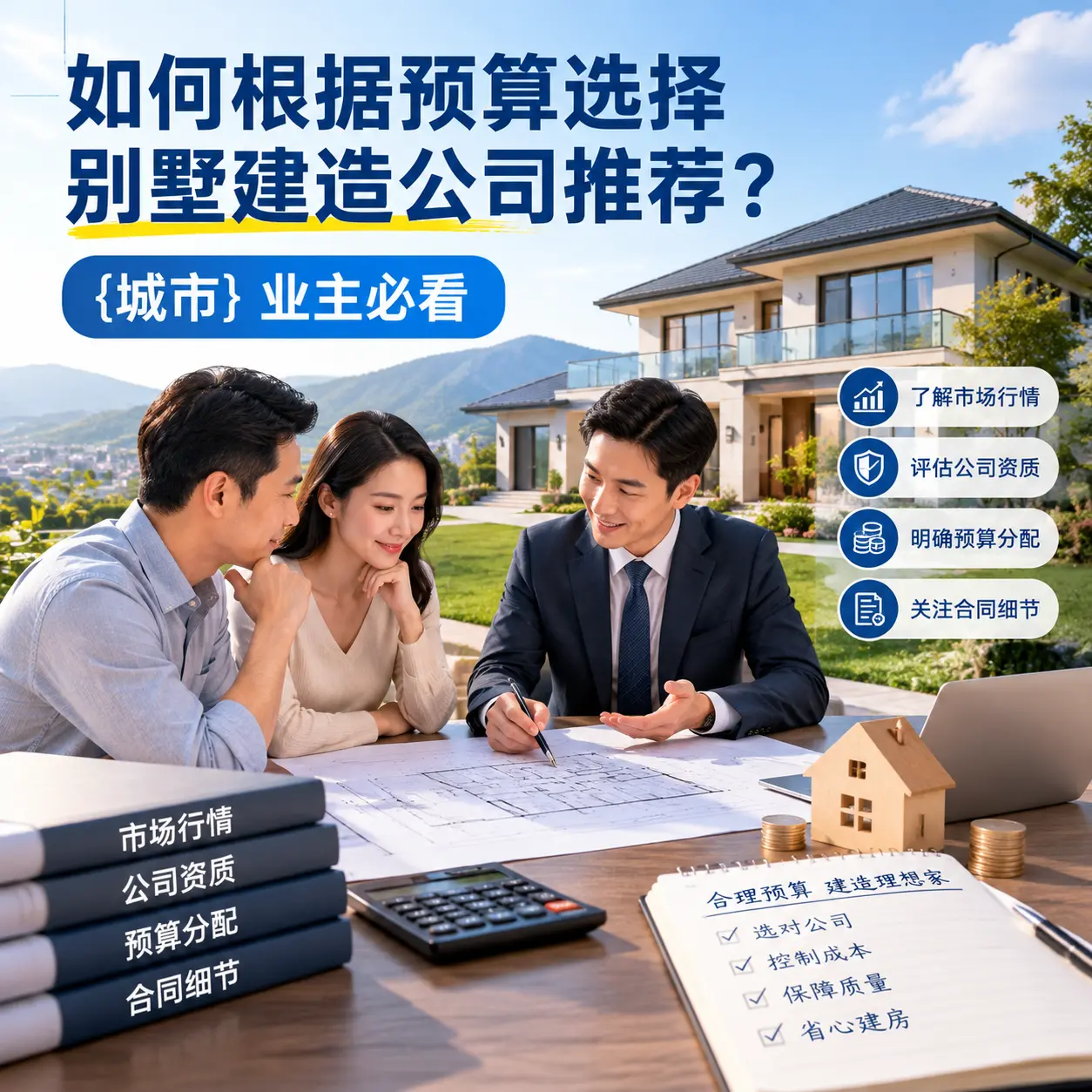 如何根据预算选择别墅建造公司推荐？ 江苏 业主必看