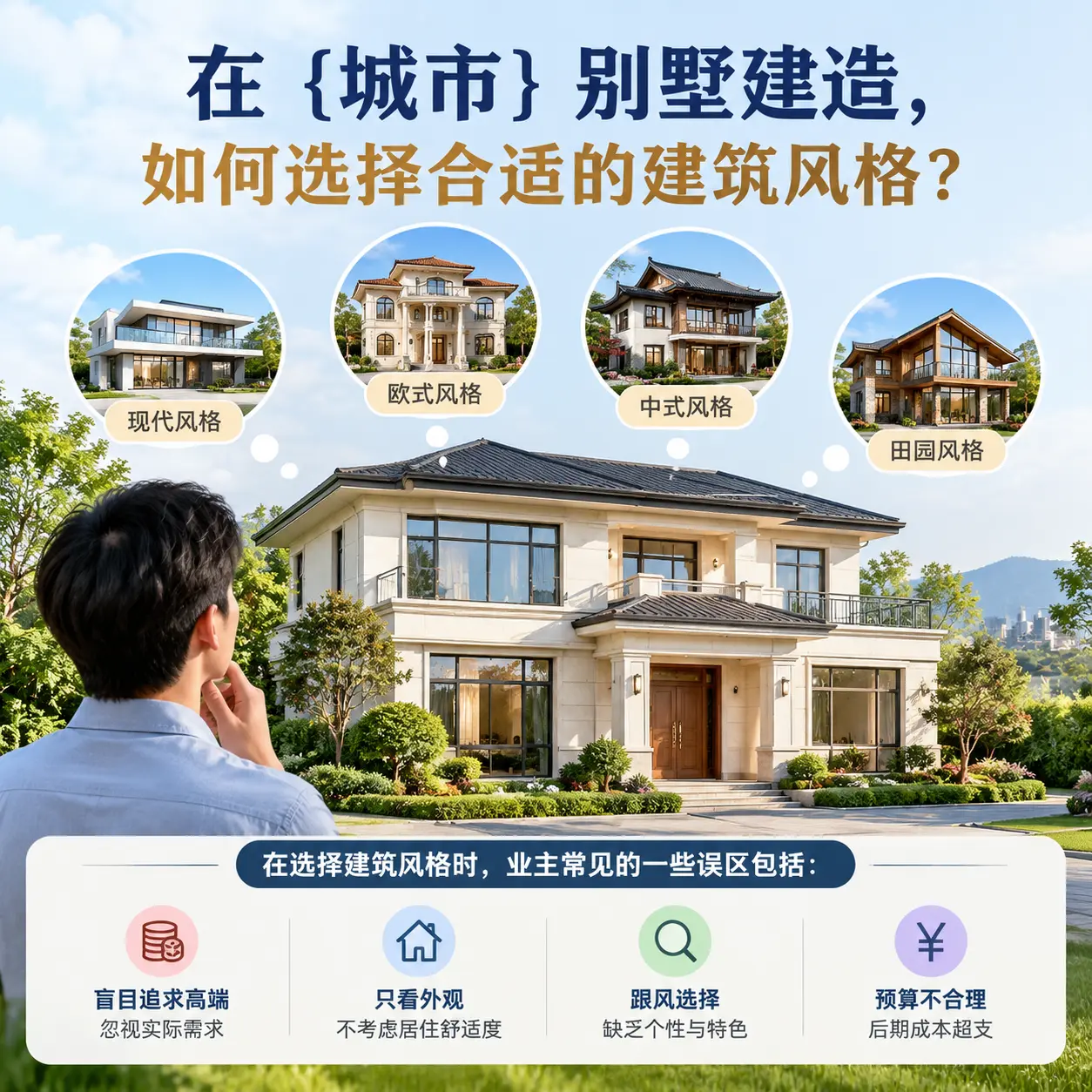 在 江苏 别墅建造,如何选择合适的建筑风格?