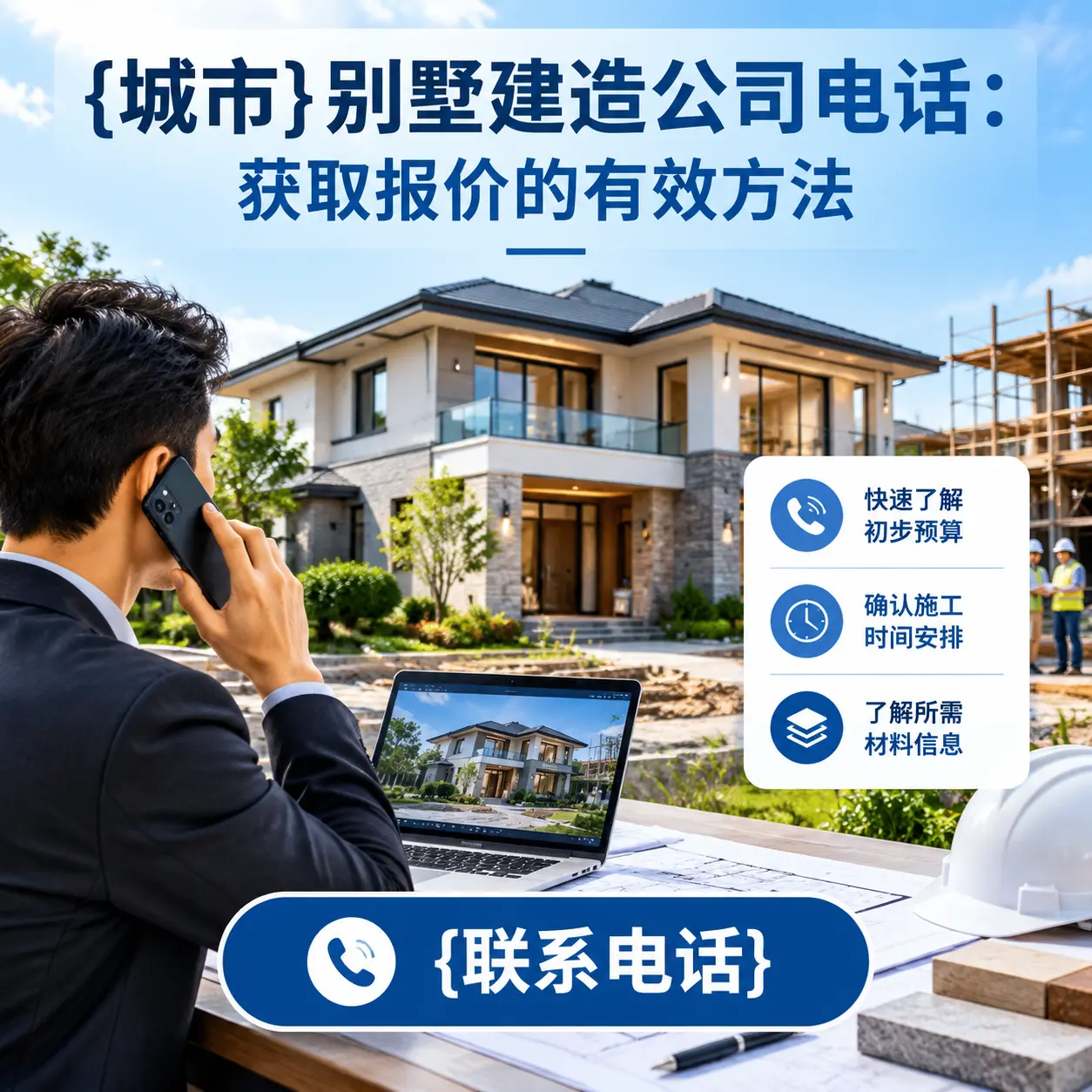 江苏别墅建造公司电话：获取报价的有效方法
