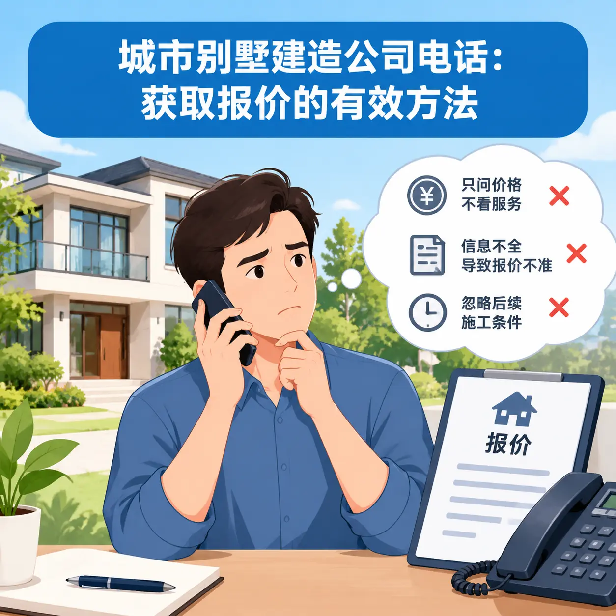 江苏别墅建造公司电话：获取报价的有效方法